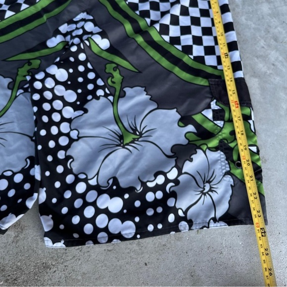 Point Zero Y2K Vintage Graphic Cargo Board Shorts Baggy Fit Men’s XXL 11’ - Picture 7 of 8